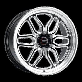 compare product Weld Racing 17x7 Laguna Drag 6x135 ET20 BS4.8 Gloss BLK MIL DIA 87.1