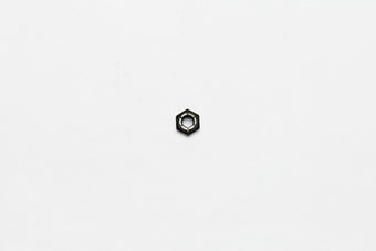 compare product Wilwood Hex Nut - 1/4-20 x 0.75 - Black Zinc