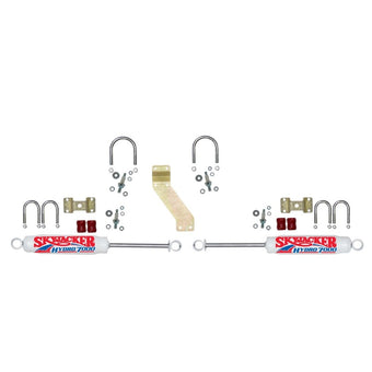 compare product Skyjacker 76-77 Ford F-150 7000 Dual Stabilizer Kit w/White Cylinders.
