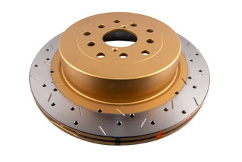 compare product DBA 01-07 Subaru WRX/STI 10 Stud Hole Rear Drilled & Slotted 4000 Series Rotor