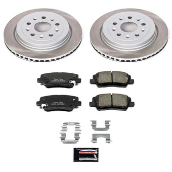 compare product Power Stop 14-19 Cadillac CTS Rear Semi-Coated Rotor Kit