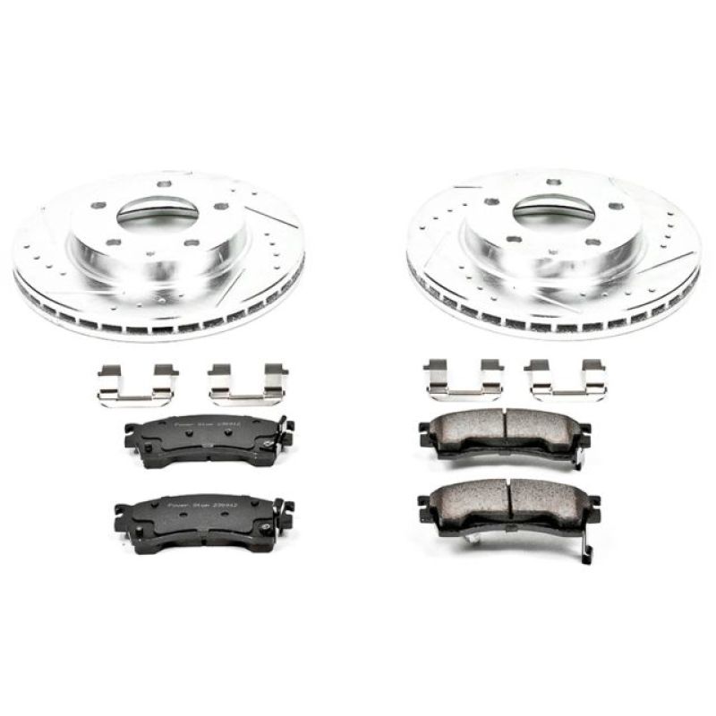Power Stop 93 - 97 Ford Probe Front Z23 Evolution Sport Brake Kit - My Store