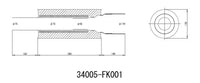 HKS Universal Stainless Hi Power 170mm Titanium Muffler - My Store
