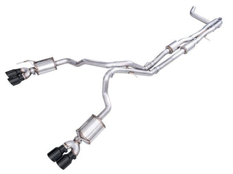 compare product AWE 2021+ Chevy Tahoe/GM Yukon 6.2L 0FG Edition Cat Back Exhaust - Quad Diamond Black Tips