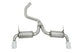 Gibson 14 - 21 Jeep Cherokee 3.2L 2.5in/2.25in Black Elite Cat - Back Dual Split Exhaust - Stainless - My Store