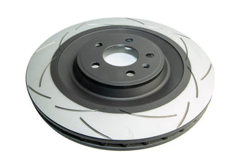compare product DBA 15-19 Porsche Macan Turbo (w/360mm Front Rotor) Turbocharged Rear Street Slotted Rotor