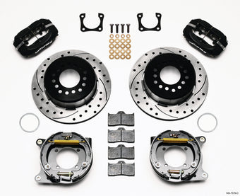 compare product Wilwood Forged Dynalite P/S Park Brake Kit Drilled Chevy 12 Bolt-Spec 3.15in Bearing
