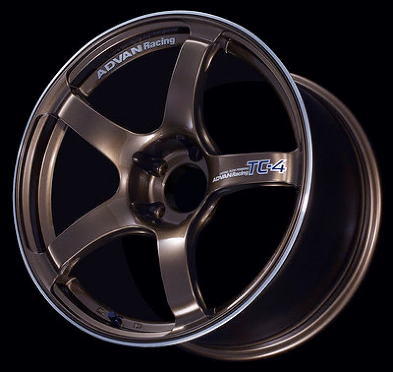 Advan TC4 17x8.0 +45 5x114.3 Umber Bronze Metallic and Ring Wheel - My Store