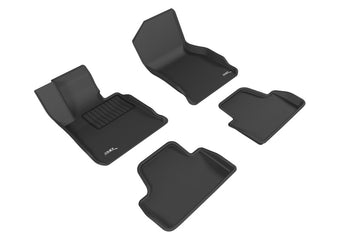 compare product 3D MAXpider 14-20 BMW 4 Series Convertible (F33) RWD Kagu 1st & 2nd Row Floormat - Black