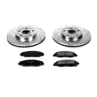 Power Stop 08 - 14 Cadillac CTS Front Z23 Evolution Sport Brake Kit - My Store