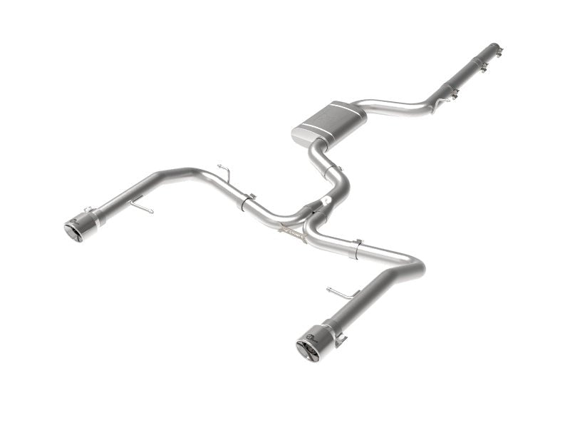 aFe 19 - 21 VW Jetta GLI (MKVII) L4 - 2.0L (t) MACH Force - Xp 304 SS Cat - Back Exhaust System Polished Tip - My Store
