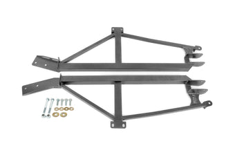 compare product BMR 93-02 F-Body Non-Convertible Weld-On 4-Point Subframe Connectors - Black Hammertone