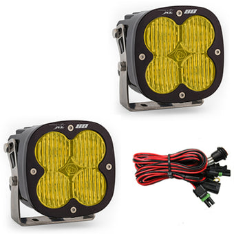 compare product Baja Designs XL80 Series Wide Cornering Pattern LED Light Pods - Amber