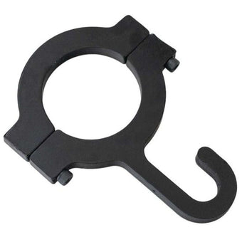compare product Moroso 1.500in Bar Diameter Billet Aluminum Black Anodized Helmet Hook