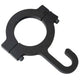 Moroso 1.500in Bar Diameter Billet Aluminum Black Anodized Helmet Hook - My Store