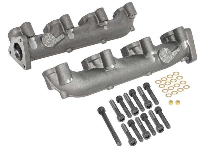 aFe Power BladeRunner Ported Ductile Iron Exhaust Manifold 01 - 16 GM Diesel Trucks V8 - 6.6L (td) - My Store