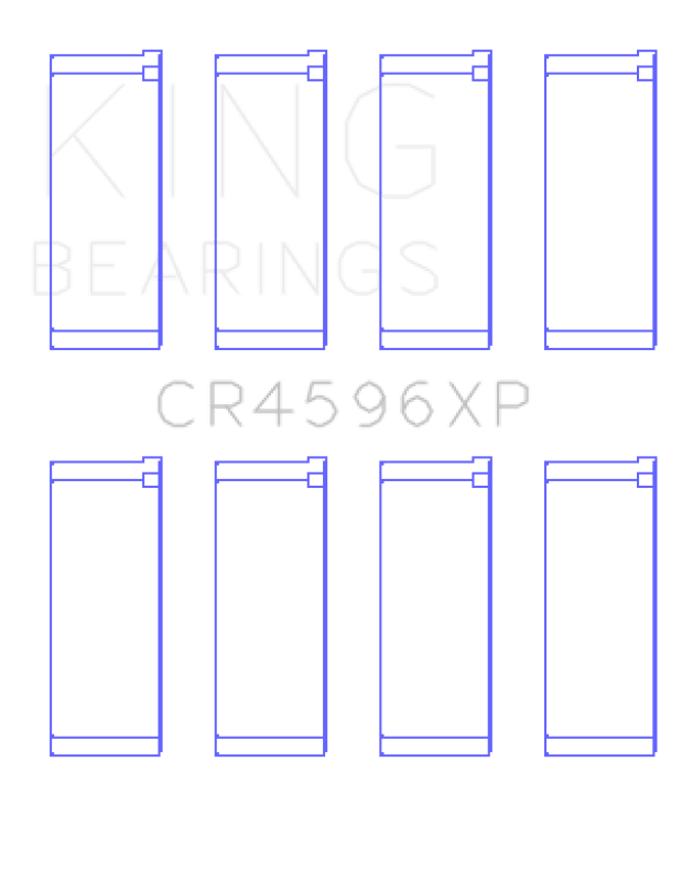 King Engine Bearings BMW S14B20/S14B23/S14B25 (Size .026) Connecting Rod Bearings (Set of 4) - My Store