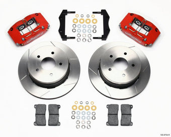 compare product Wilwood Dynapro Radial Rear Kit 12.19in Drilled Red 2004-2006 Pontiac GTO