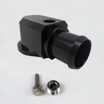 compare product Granatelli 18-19 Jeep Trackhawk Billet Thermostat Housing- Black Powdercoat