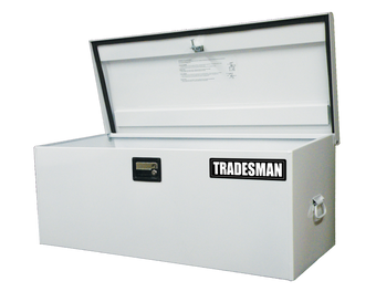 compare product Tradesman Steel Job Site Box/Chest (Light Duty/Large) (42.75in.) - White