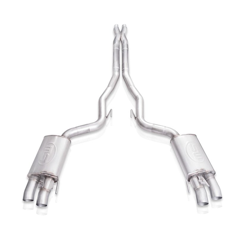 Stainless Works 2015+ Ford Shelby GT350 Redline Factory Connect X - Pipe Catback Exhaust w/Valves - My Store