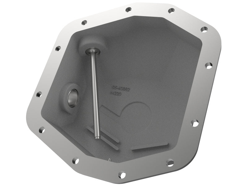 aFe Street Series Rear Differential Cover Black w/Machined Fins 20+ Jeep Gladiator JT (Dana M220) - My Store