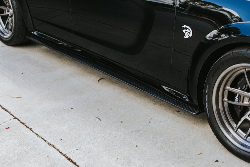 Anderson Composites 20 - 21 Dodge Charger Hellcat Type - MB Wide Body Rocker Panel Splitter - My Store