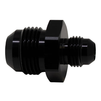 compare product DeatschWerks 10AN Male Flare to 6AN Male Flare Reducer Straight - Anodized Matte Black
