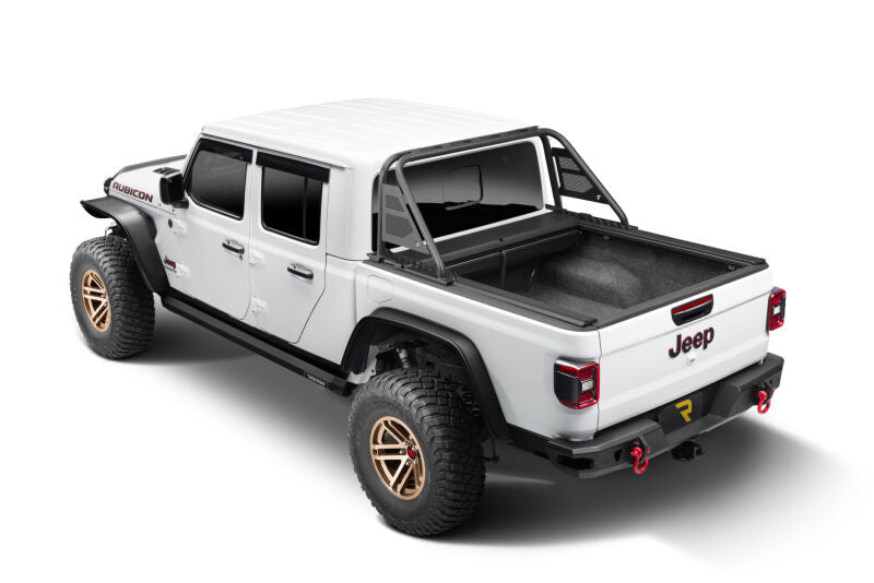 N - Fab ARC Sports Bar 20 - 22 Jeep Gladiator - Textured Black(Roll - N - Lock Cover Fitment Only) - My Store
