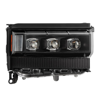 compare product AlphaRex 24-26 Toyota LC250 NOVA LED Proj Headlight Blk w/Activ Light/Seq Signal/Switchback