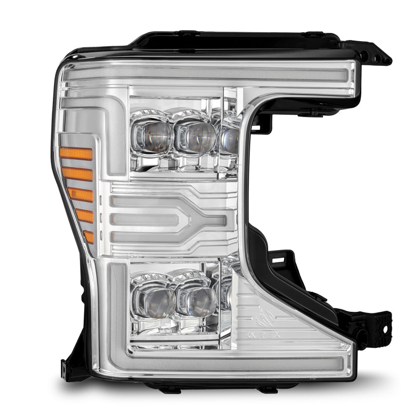 AlphaRex 20 - 22 Ford F - 250/350/450/550 SD NOVA - Series LED Proj Headlights Chrome w/SS & SBDRL - My Store