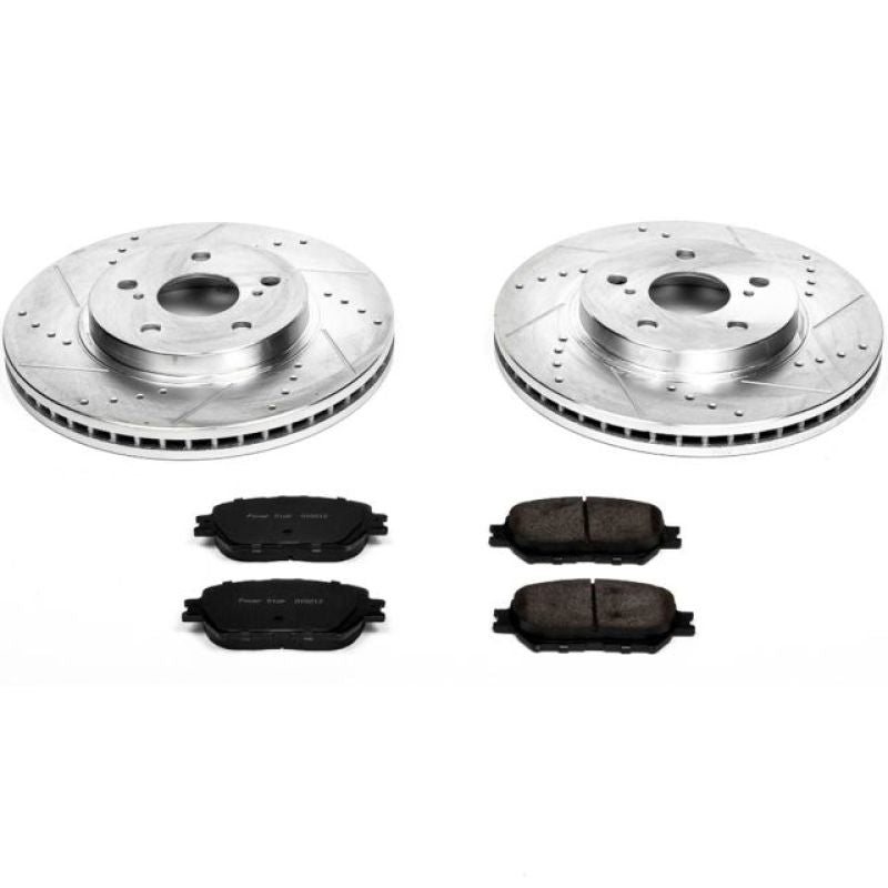 Power Stop 2002 Toyota Camry Front Z23 Evolution Sport Brake Kit - My Store