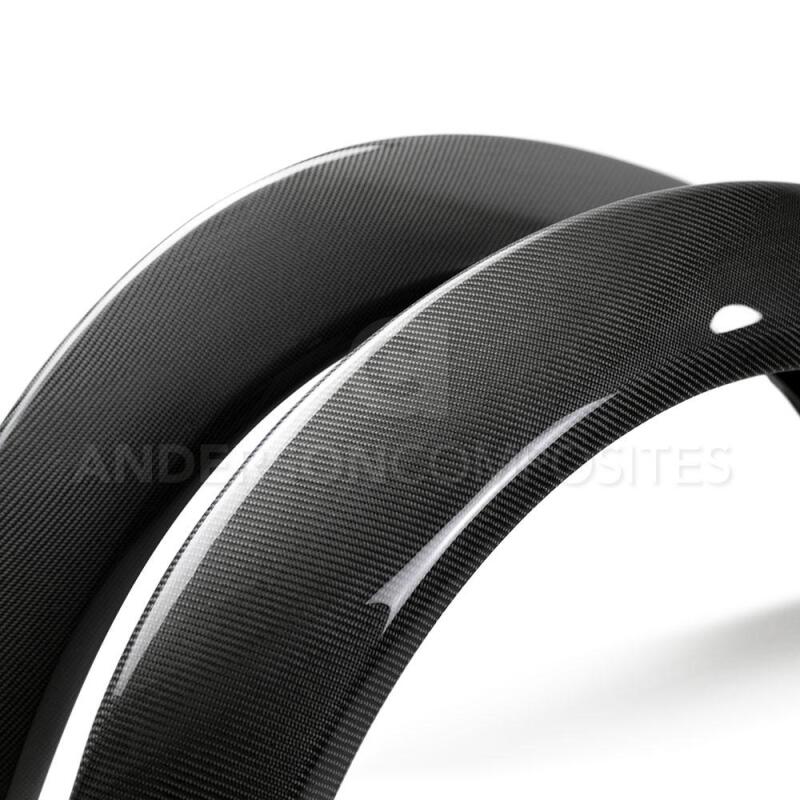 Anderson Composites 2018 Dodge Demon Wide Body Fender Flares (Front) - My Store