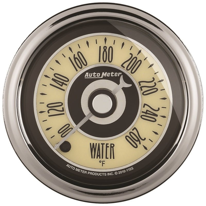 Autometer Cruiser Ad 2 - 1/16in Full Sweep Electric 100 - 260 Deg F Water Temperture Gauge - My Store