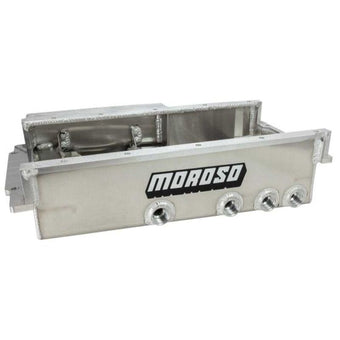 compare product Moroso Dart LS Next/Next 2 Non-Skirted Drag Race Dry Sump 6in Deep 4P/U Aluminum Oil Pan