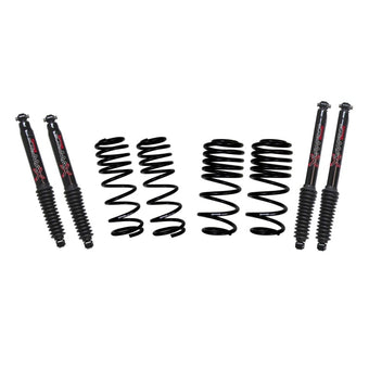 compare product Skyjacker 21-24 Jeep Wrangler Non-Rubicon JL 4XE 2in-2.5in Susp. Lowering Kit w/ Black MAX Shocks