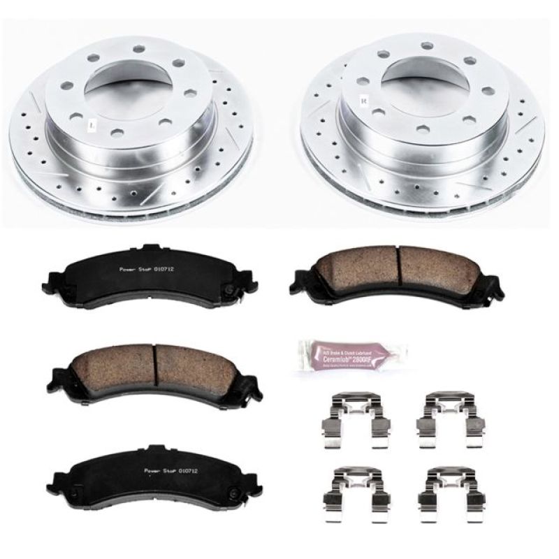 Power Stop 2005 Chevrolet Silverado 1500 HD Rear Z23 Evolution Sport Brake Kit - My Store