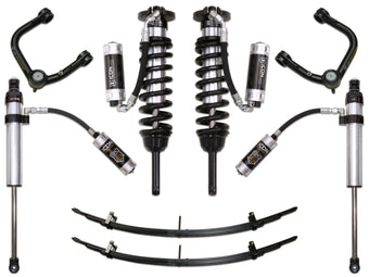 compare product ICON 05-15 Toyota Tacoma 0-3.5in/2016+ Toyota Tacoma 0-2.75in Stg 6 Suspension System w/Tubular Uca