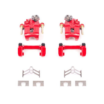 compare product Power Stop 92-01 Honda Prelude Rear Red Calipers w/Brackets - Pair