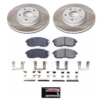 compare product Power Stop 03-05 Nissan 350Z Front Semi-Coated Rotor Kit