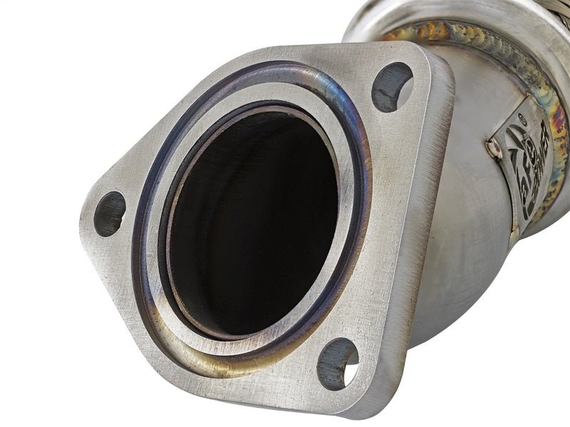 aFe Power Elite Twisted Steel 16 - 17 Honda Civic I4 - 1.5L (t) 2.5in Rear Down - Pipe Mid - Pipe - My Store
