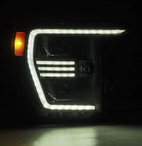 AlphaRex 21 - 22 Ford F150 PRO - Series Projector headlights Black w/Activ Light/Seq Signal - My Store