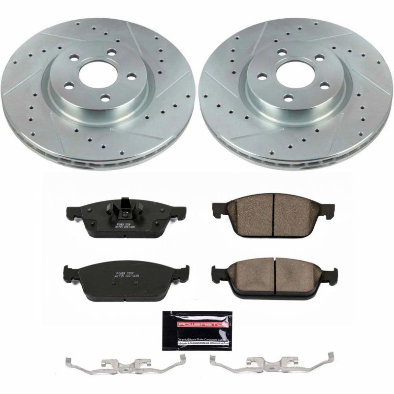 Power Stop 18 - 19 Ford Transit Connect Front Z23 Evolution Sport Brake Kit - My Store