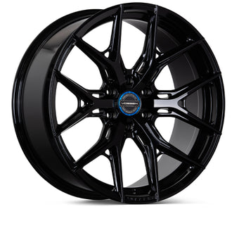 compare product Vossen HF6-4 - 22X9.5 - 6X135 - ET30 - Deep - 87.1 - Gloss Black