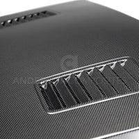 Anderson Composites 2018 Ford Mustang Super Snake Double Sided Carbon Fiber Hood - My Store