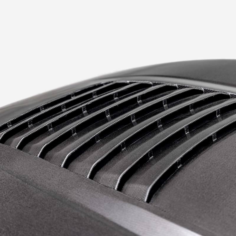 Anderson Composites 2024 Ford Mustang S650 Double - Sided Carbon Fiber Hood - My Store