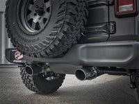 aFe Rebel Series 2.5in 409 SS Axle - Back Exhaust w/ Black Tips 2018+ Jeep Wrangler (JL) V6 3.6L - My Store