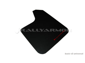 compare product Rally Armor Universal Fit (No Hardware) Basic Black Mud Flap w/ Red Logo