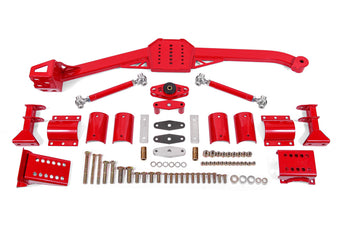 compare product BMR 82-92 3rd Gen F-Body Body Mount Watts Link Rod Ends - Red
