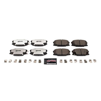 compare product Power Stop 2001 Mitsubishi Fuso FE-CA Front or Rear Z36 Truck & Tow Brake Pads w/Hardware